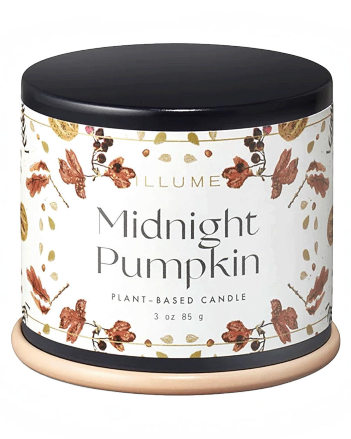 Midnight Pumpkin Demi Vanity Tin 3oz Candle