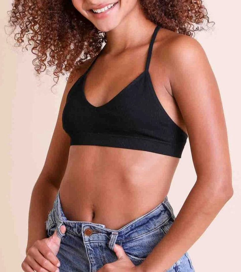 Crescent Moon Mesh Bralette