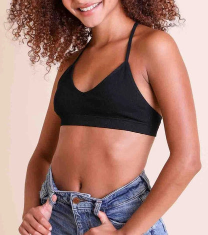 Crescent Moon Mesh Bralette