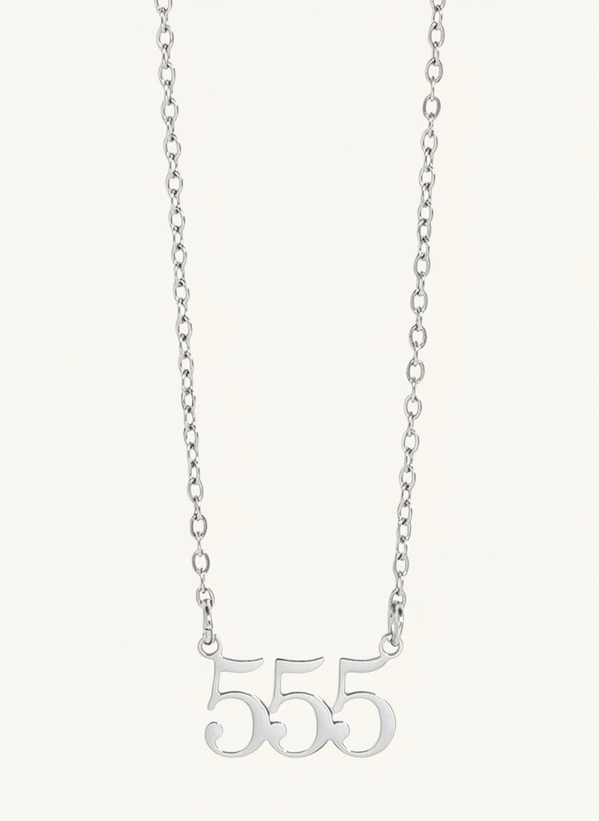 Divine Angel Numbers Necklace (Gold or Silver)