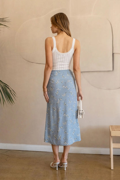 White Rose Pointelle Tank Top