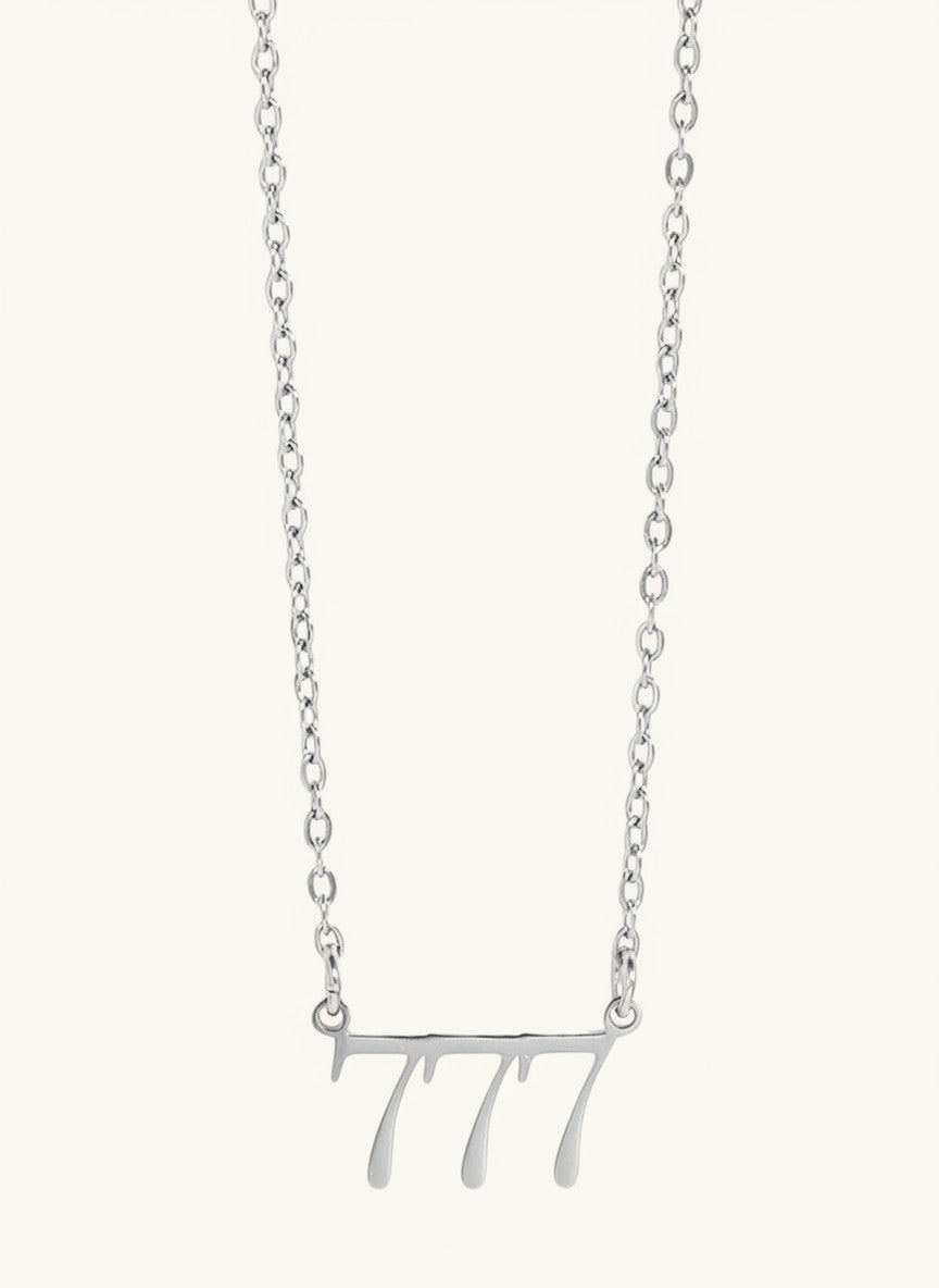 Divine Angel Numbers Necklace (Gold or Silver)