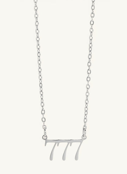 Divine Angel Numbers Necklace (Gold or Silver)