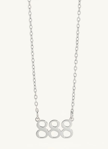 Divine Angel Numbers Necklace (Gold or Silver)