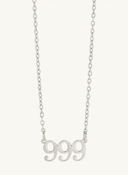 Divine Angel Numbers Necklace (Gold or Silver)