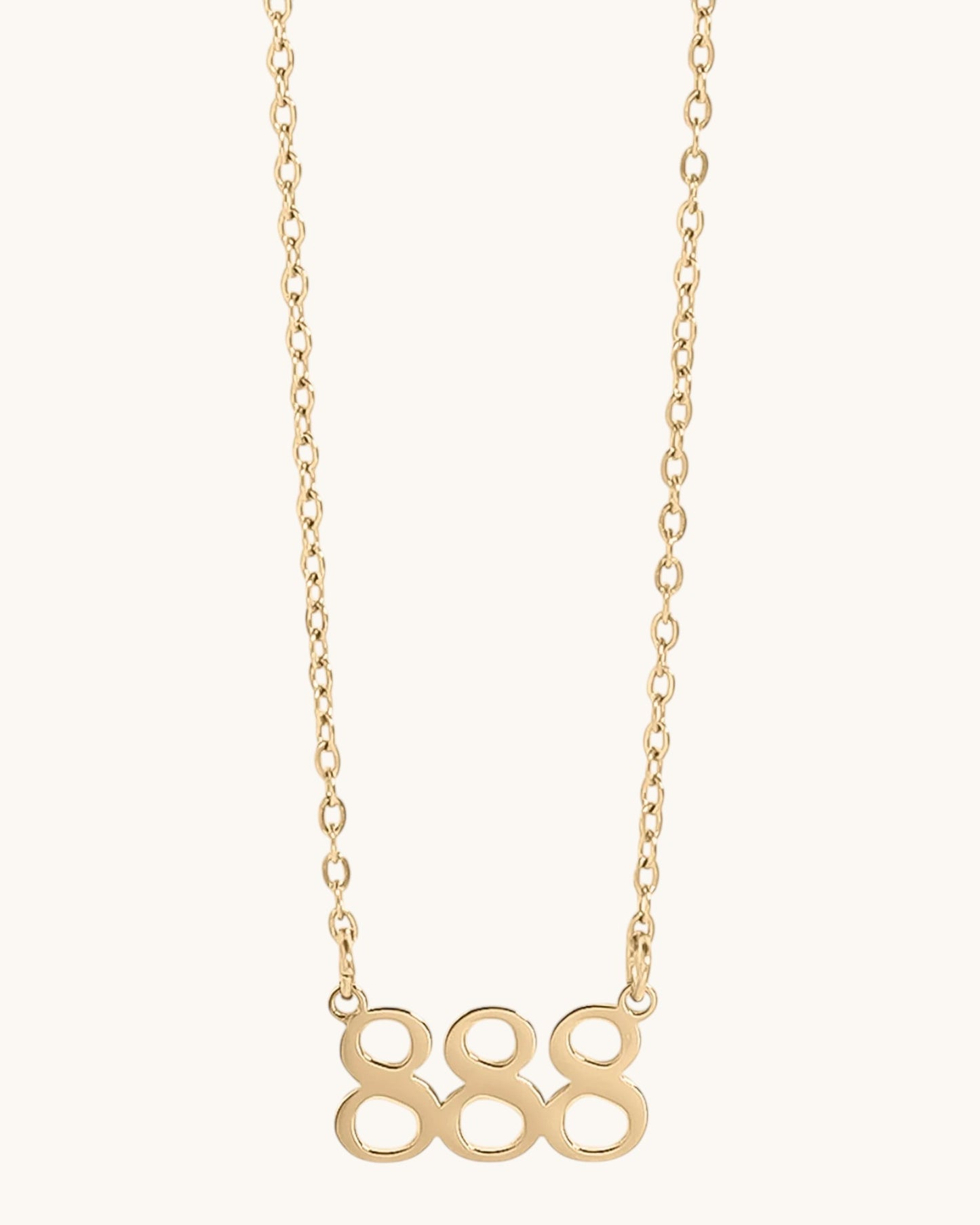 Divine Angel Numbers Necklace (Gold or Silver)