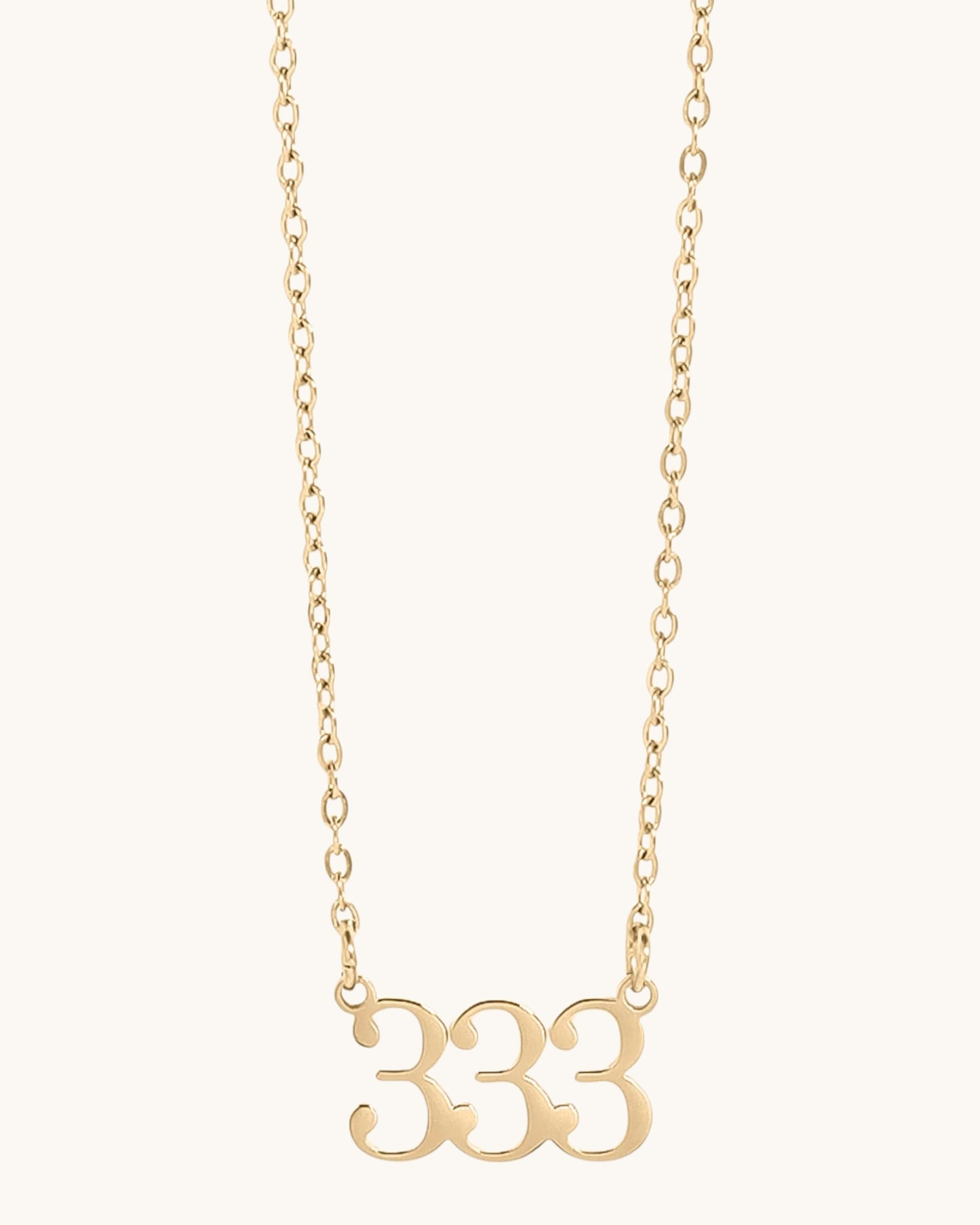 Divine Angel Numbers Necklace (Gold or Silver)