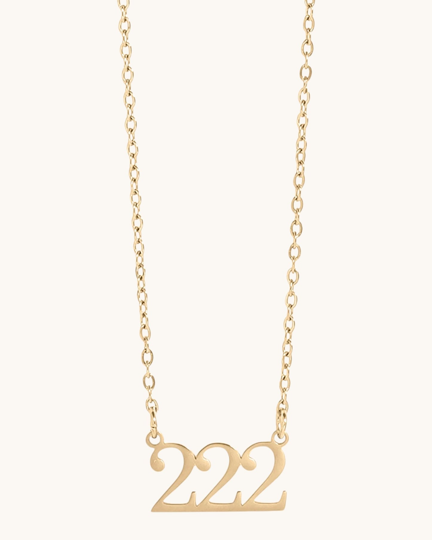 Divine Angel Numbers Necklace (Gold or Silver)