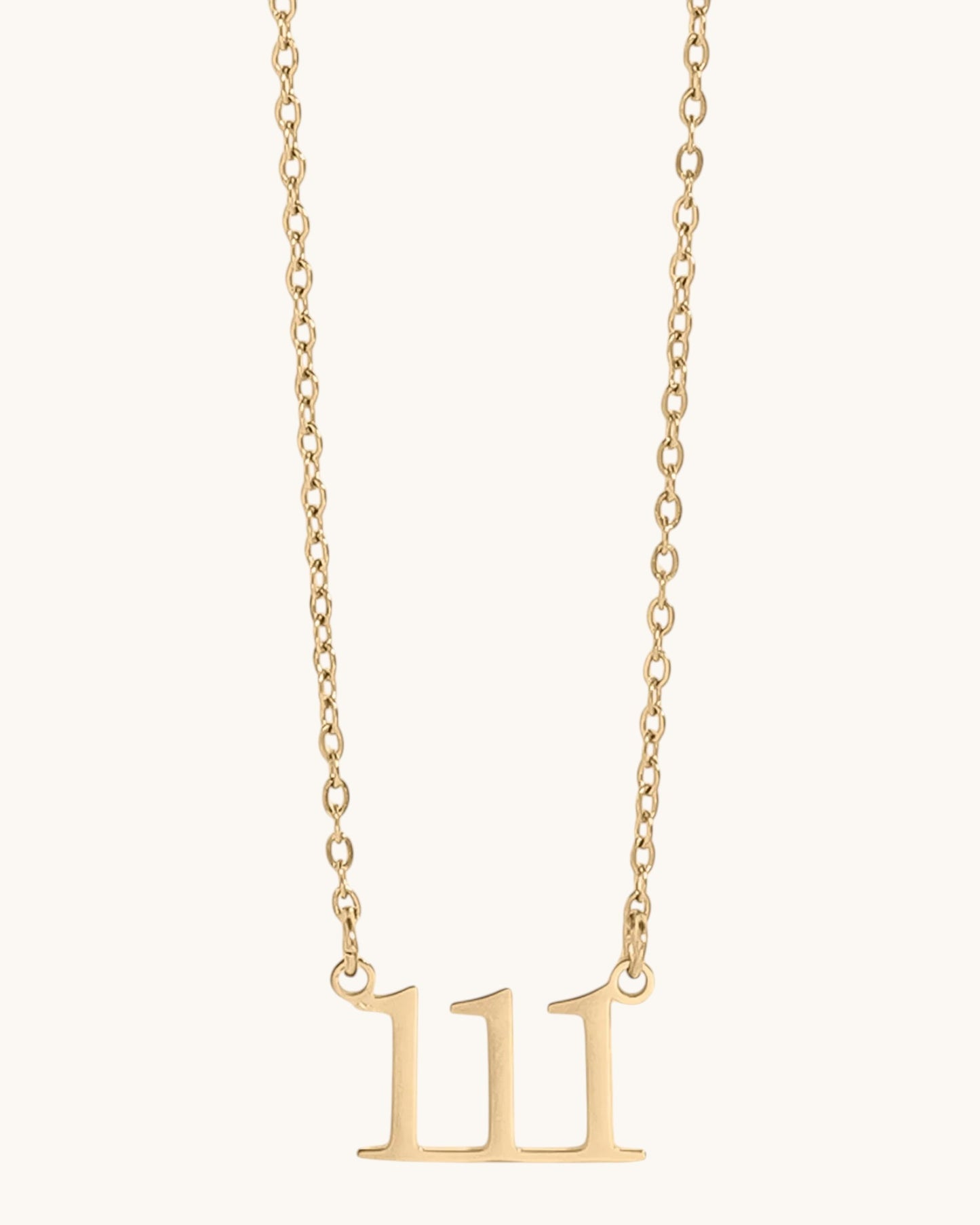 Divine Angel Numbers Necklace (Gold or Silver)