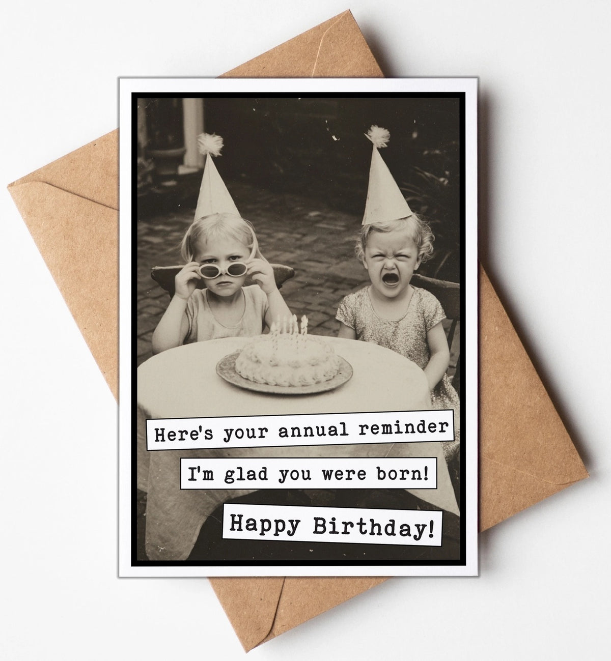 Annual Reminder I'm Glad You Were Born Greeting Card