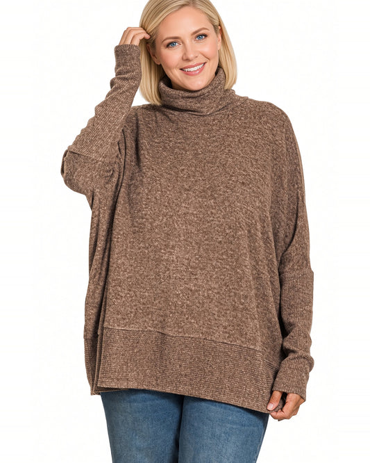 Timberline Turtleneck Sweater (Curvy)