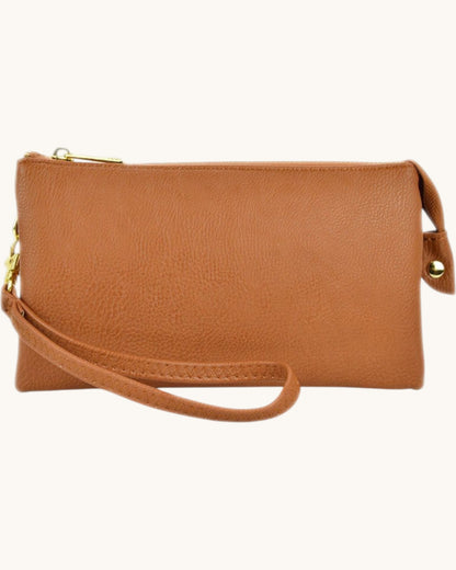 Metro Trio Smooth Crossbody Bag (Multiple Colors)