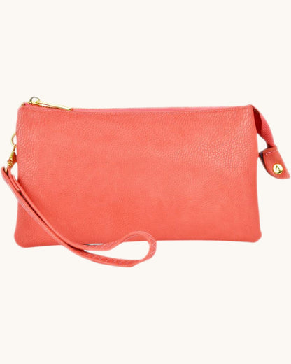 Metro Trio Smooth Crossbody Bag (Multiple Colors)