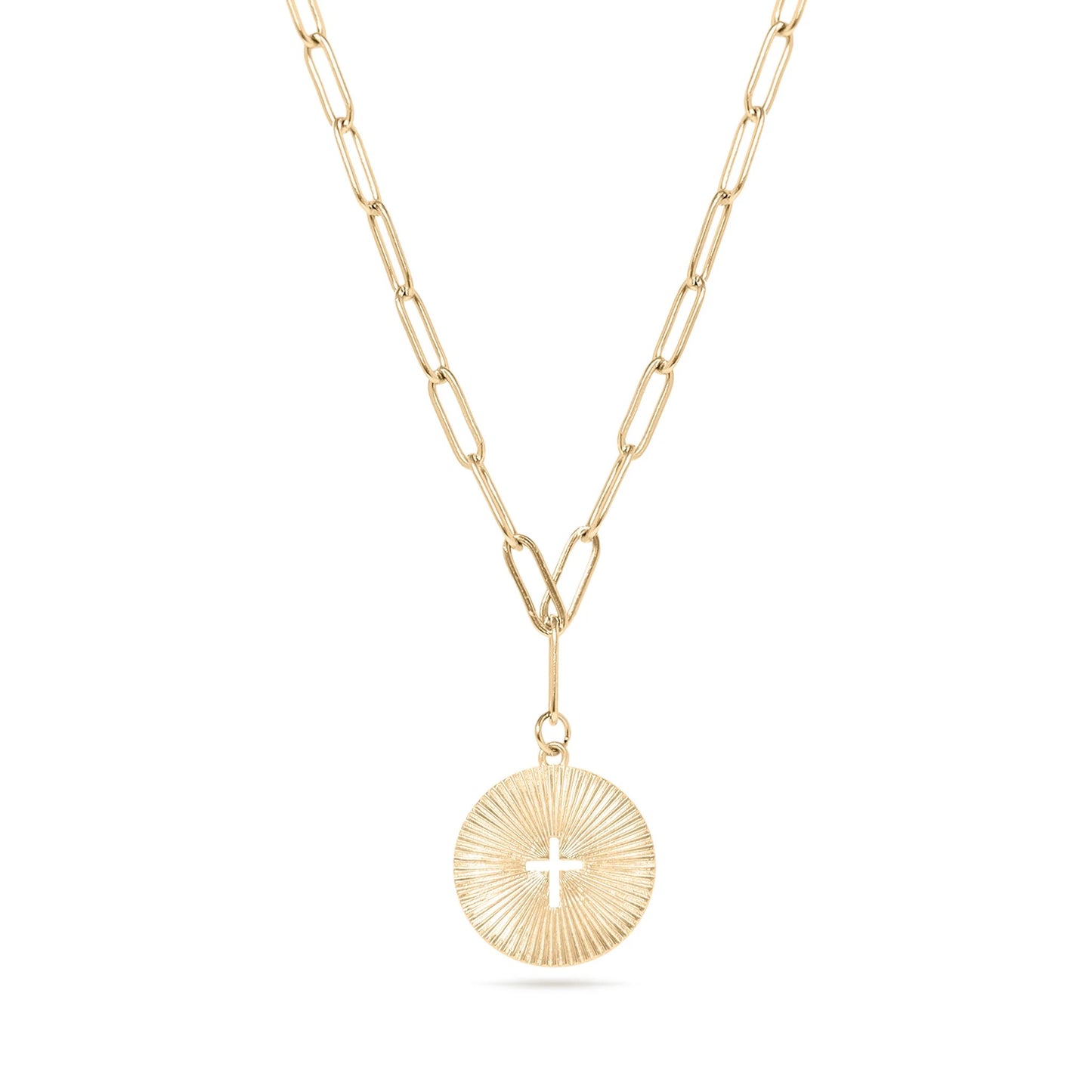 Paperclip Chain Vintage Inspired Pendant Necklaces (Waterproof)