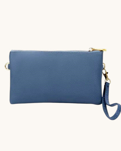 Metro Trio Smooth Crossbody Bag (Multiple Colors)