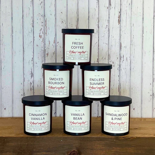 Driftless Studio 10oz Glass Jar Soy Candle - Cream Label