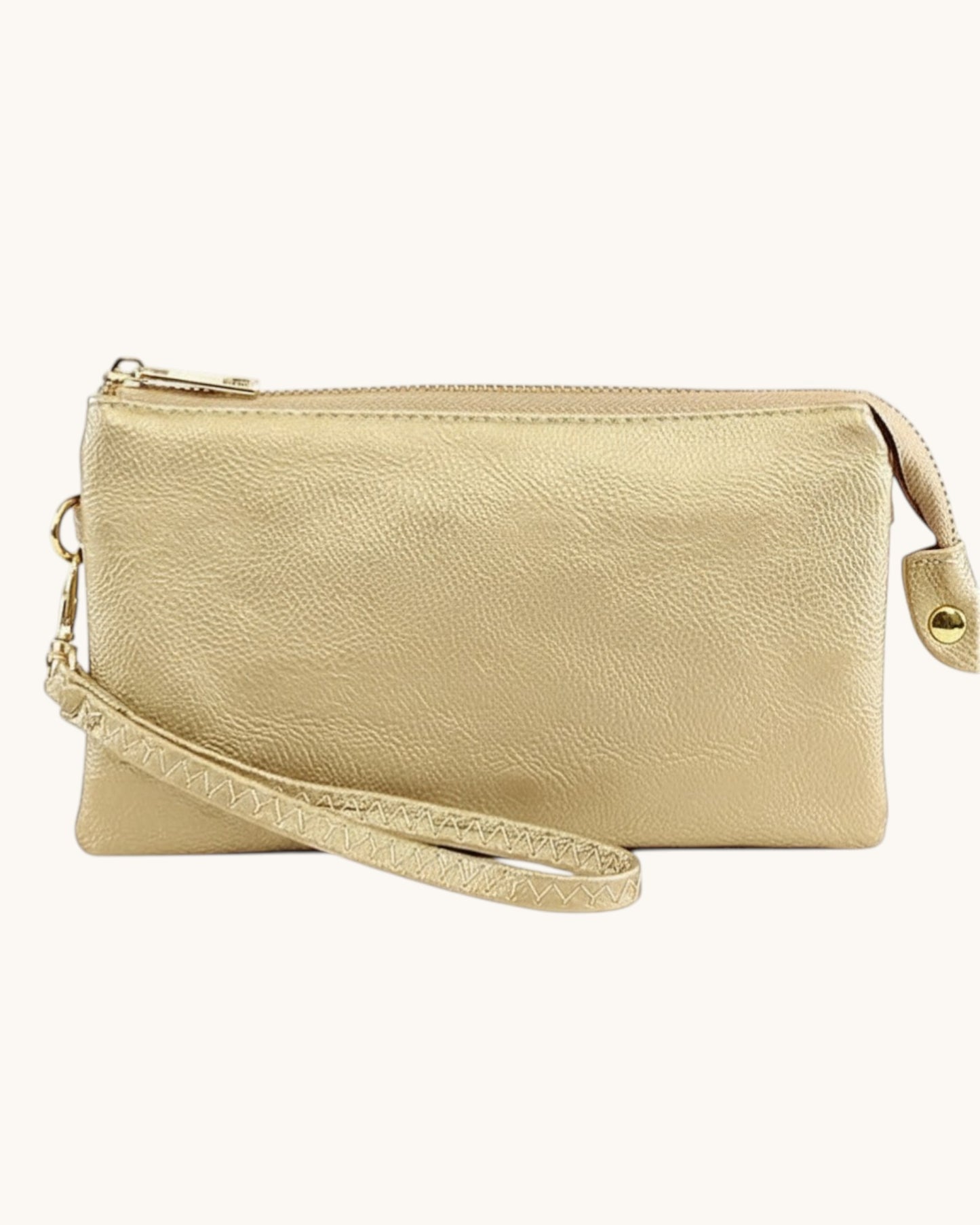 Metro Trio Smooth Crossbody Bag (Multiple Colors)