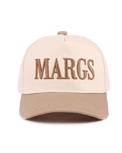 MARGS Baseball Cap (Black or Mocha)