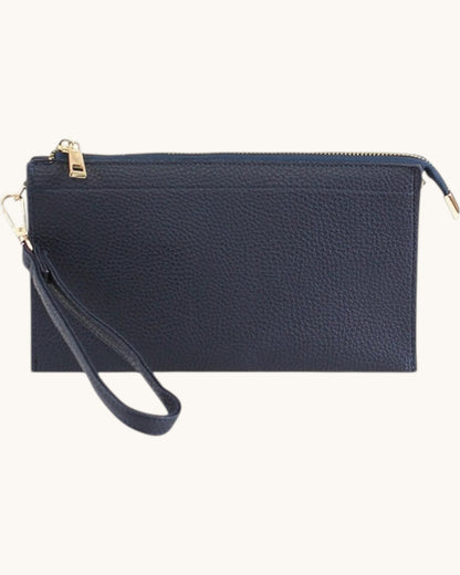 Metro Trio Smooth Crossbody Bag (Multiple Colors)