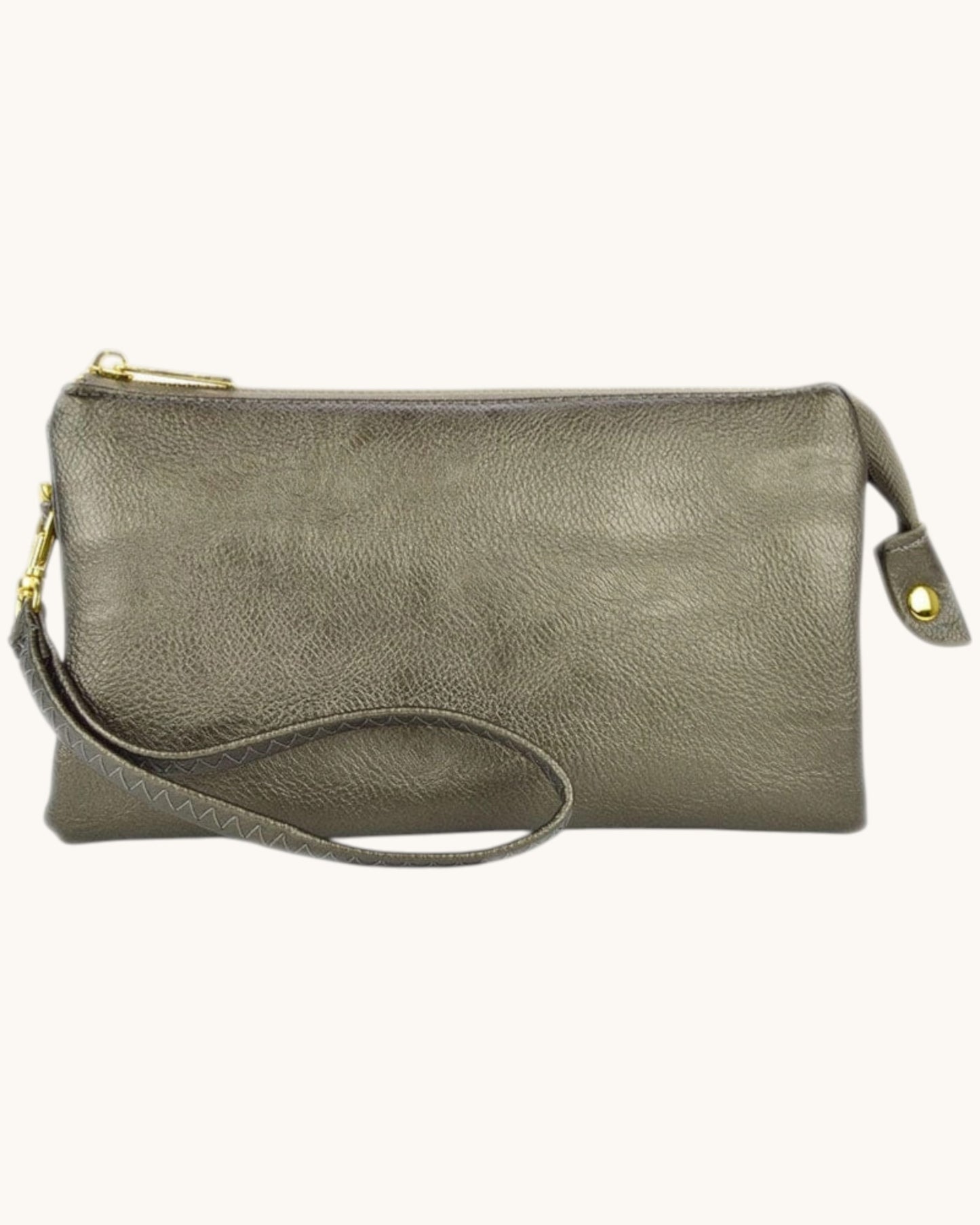 Metro Trio Smooth Crossbody Bag (Multiple Colors)