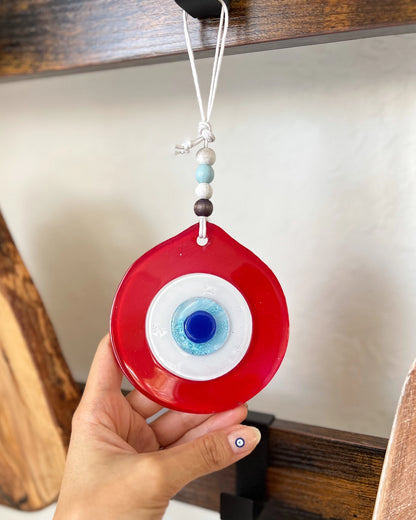 Boho Evil Eye Wall Hanging / Protection Decor