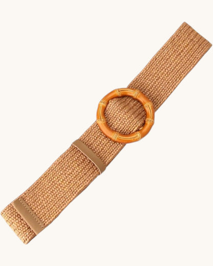 Wanderlust Boho Circle Buckle Belt