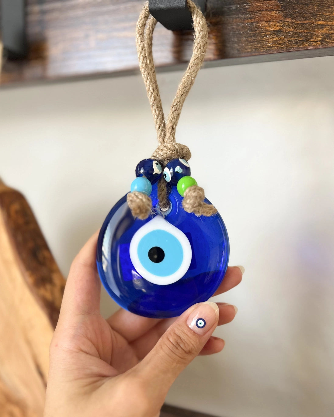 Boho Evil Eye Wall Hanging / Protection Decor