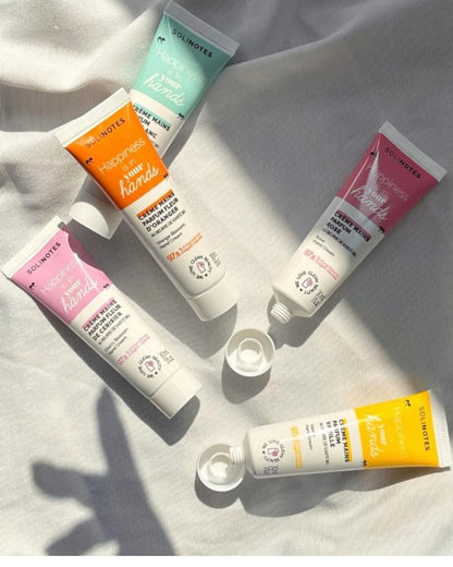 Solinotes French Clean Beauty Travel Hand Creams