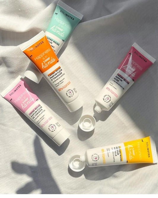 Solinotes French Clean Beauty Travel Hand Creams