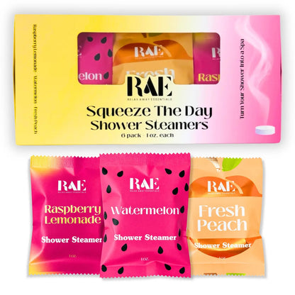Squeeze the Day 6-Pack Shower Steamers Gift Box