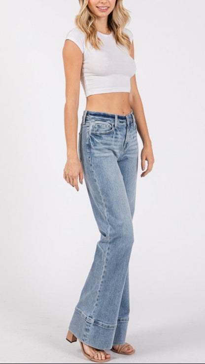 City Limits Trouser-Style Hem Jean