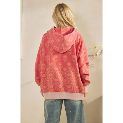 Totally Tulip Vintage Wash Hoodie