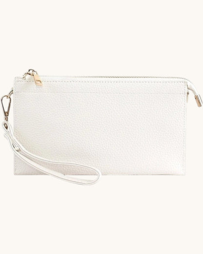 Metro Trio Smooth Crossbody Bag (Multiple Colors)