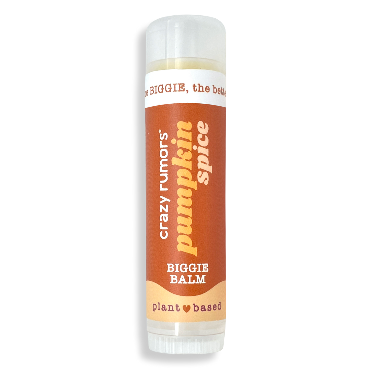 BIGGIE Balm Pumpkin Spice Oversized Chapstick - 100% Vegan