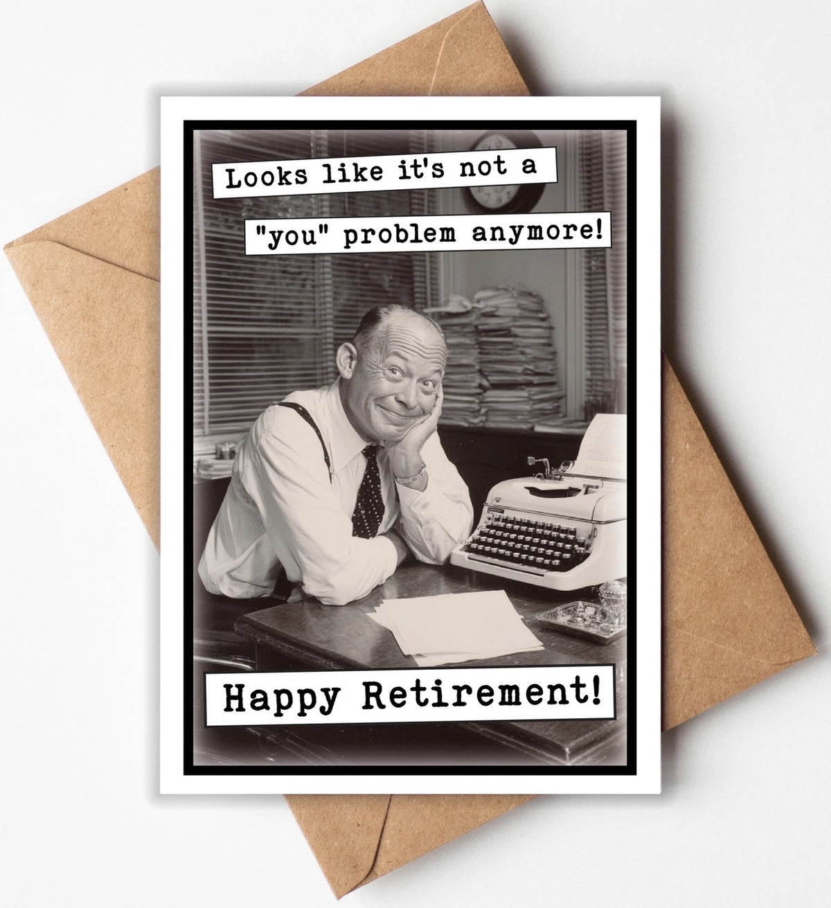 Looks Like It's Not a You Problem Anymore Greeting Card