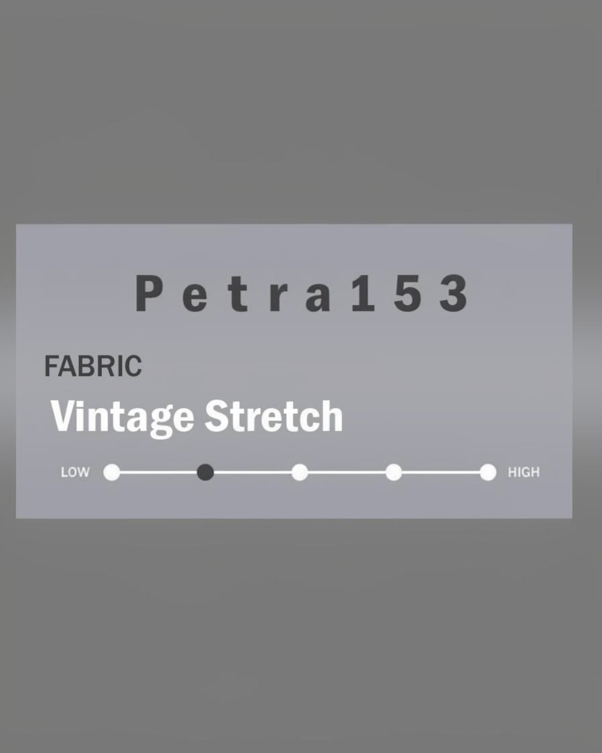 Petra 153 Mid Rise Straight Leg Vintage Stretch Jeans
